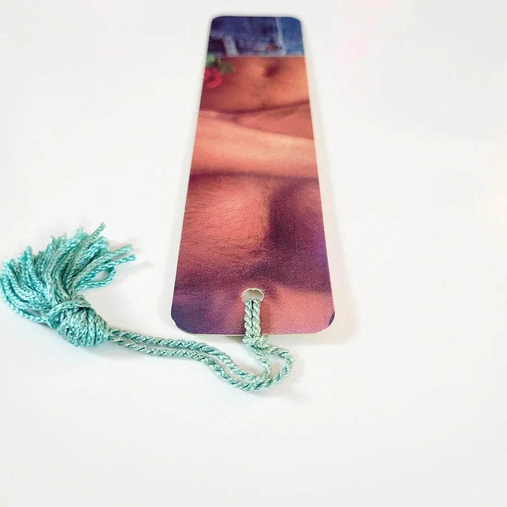 Vintage 80s Romantic Man Bookmark sexy Patterson Graphics Antioch Photique H-934